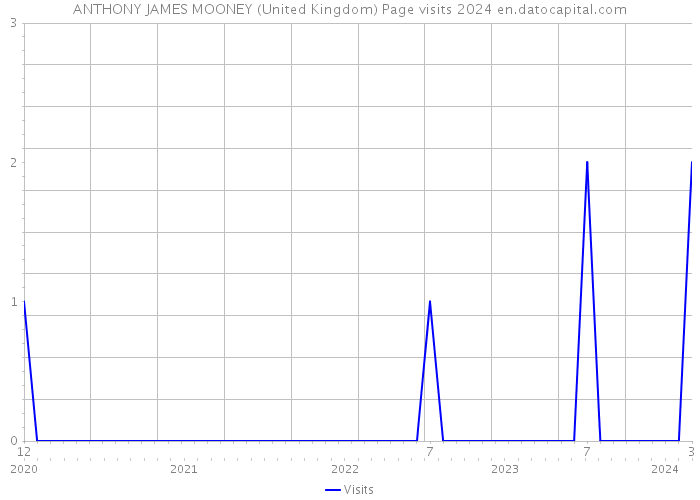 ANTHONY JAMES MOONEY (United Kingdom) Page visits 2024 