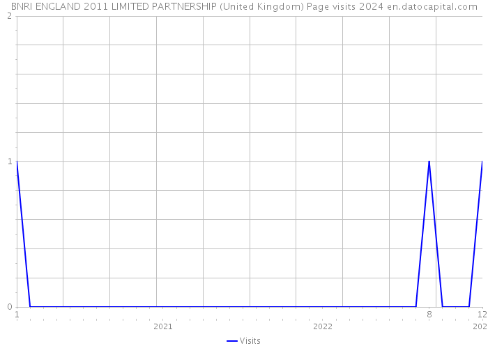BNRI ENGLAND 2011 LIMITED PARTNERSHIP (United Kingdom) Page visits 2024 