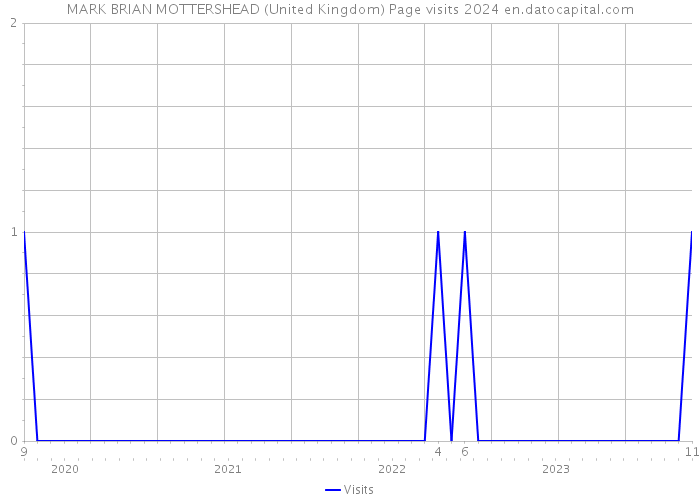 MARK BRIAN MOTTERSHEAD (United Kingdom) Page visits 2024 