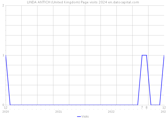 LINDA ANTICH (United Kingdom) Page visits 2024 