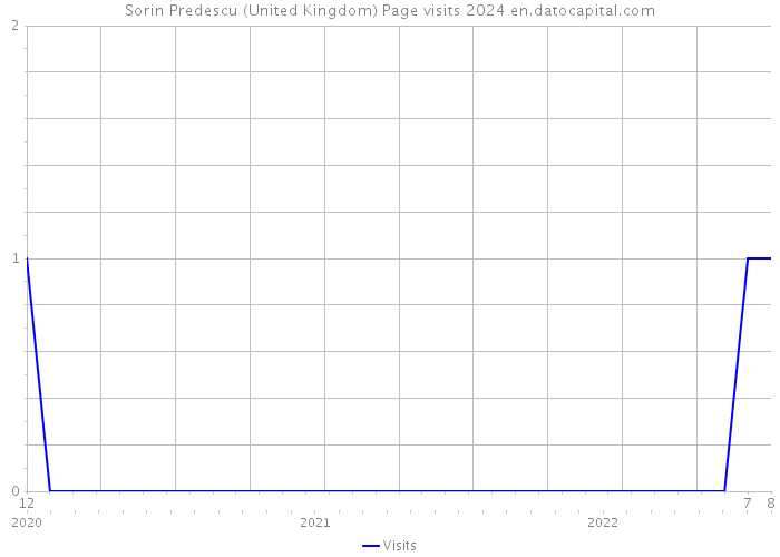 Sorin Predescu (United Kingdom) Page visits 2024 