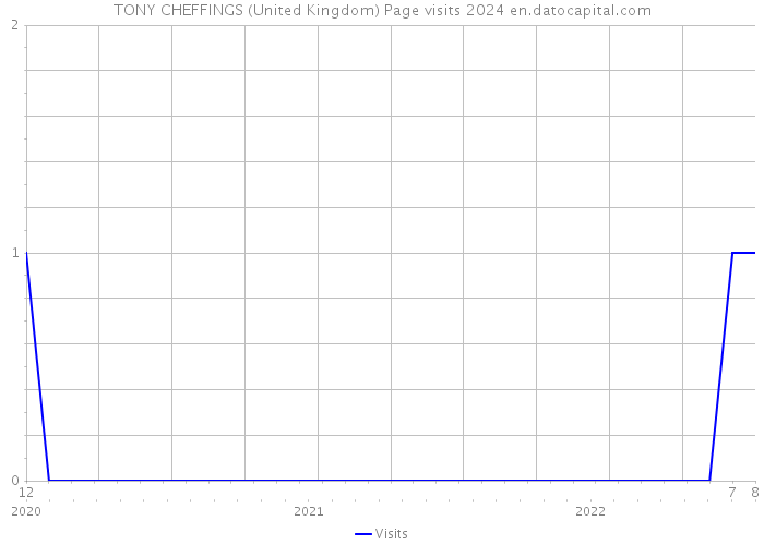 TONY CHEFFINGS (United Kingdom) Page visits 2024 