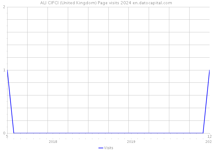 ALI CIFCI (United Kingdom) Page visits 2024 