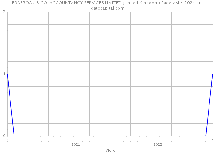 BRABROOK & CO. ACCOUNTANCY SERVICES LIMITED (United Kingdom) Page visits 2024 