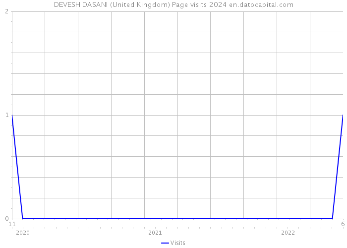 DEVESH DASANI (United Kingdom) Page visits 2024 