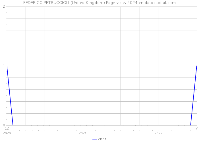 FEDERICO PETRUCCIOLI (United Kingdom) Page visits 2024 