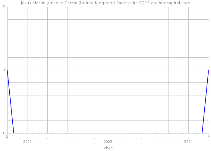 Jesus Martin Jimenez Garcia (United Kingdom) Page visits 2024 
