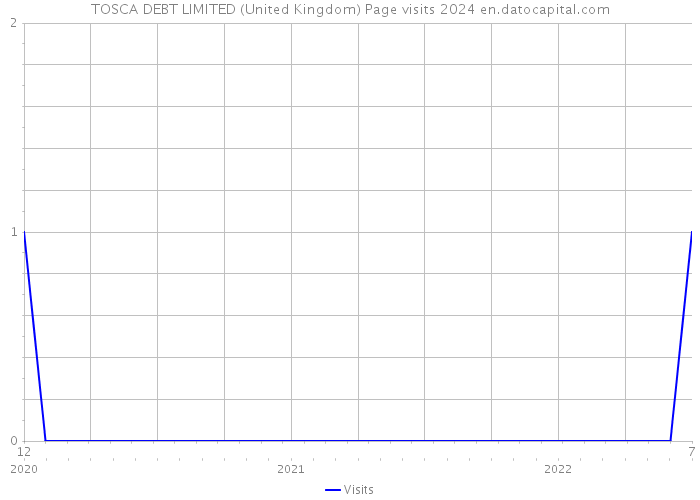 TOSCA DEBT LIMITED (United Kingdom) Page visits 2024 