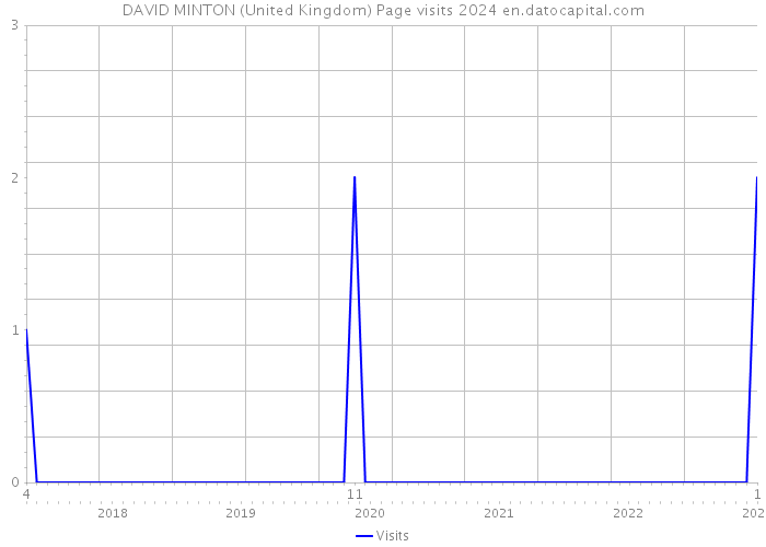 DAVID MINTON (United Kingdom) Page visits 2024 