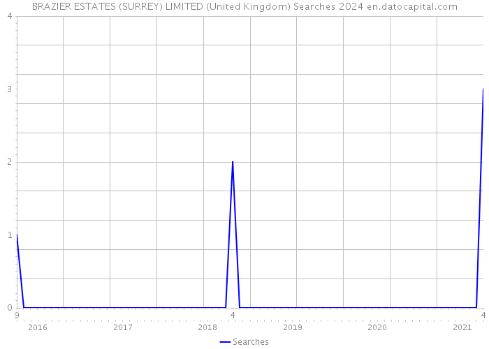 BRAZIER ESTATES (SURREY) LIMITED (United Kingdom) Searches 2024 