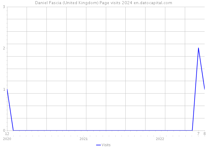 Daniel Fascia (United Kingdom) Page visits 2024 