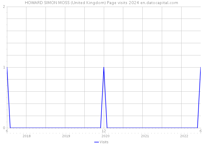 HOWARD SIMON MOSS (United Kingdom) Page visits 2024 