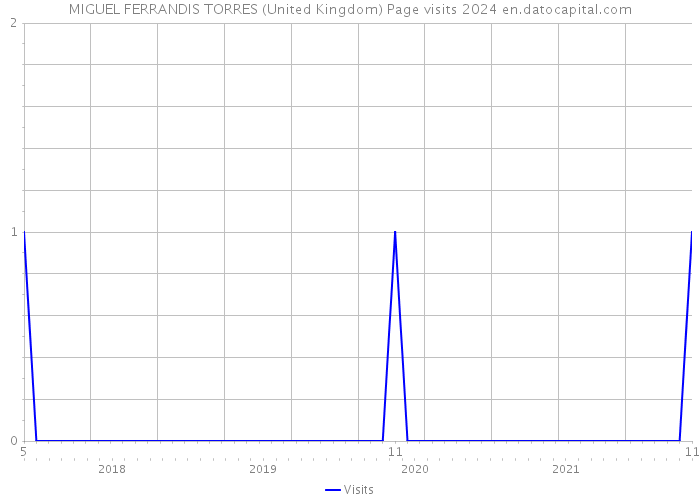 MIGUEL FERRANDIS TORRES (United Kingdom) Page visits 2024 
