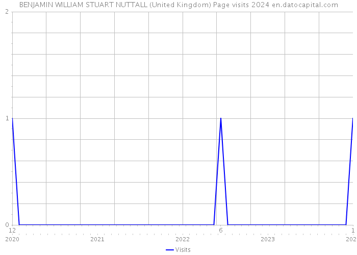 BENJAMIN WILLIAM STUART NUTTALL (United Kingdom) Page visits 2024 