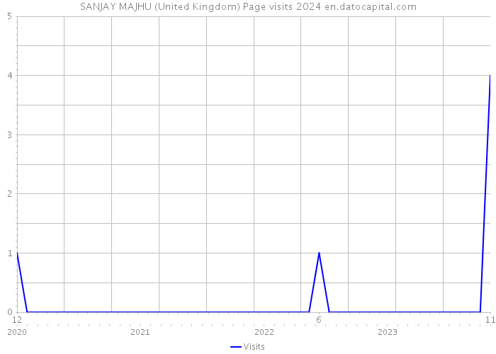 SANJAY MAJHU (United Kingdom) Page visits 2024 