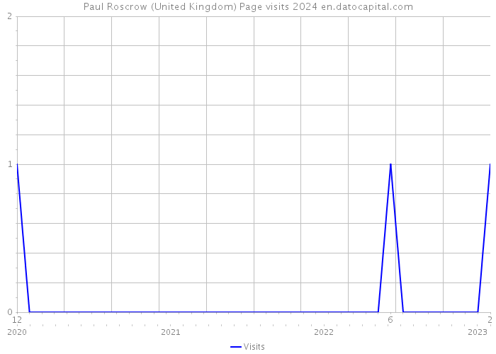 Paul Roscrow (United Kingdom) Page visits 2024 
