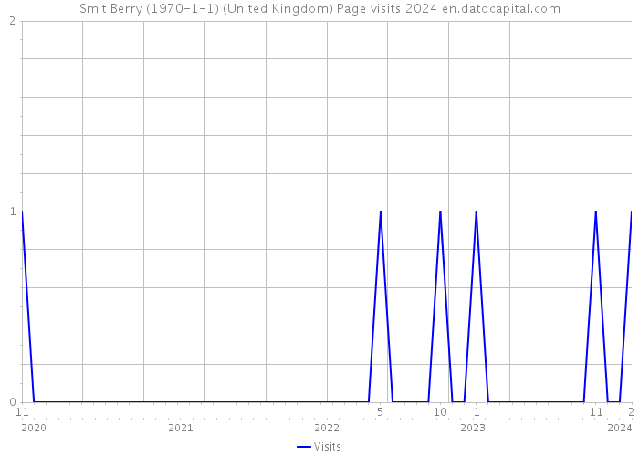 Smit Berry (1970-1-1) (United Kingdom) Page visits 2024 