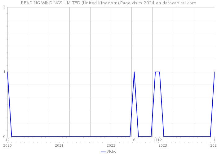 READING WINDINGS LIMITED (United Kingdom) Page visits 2024 