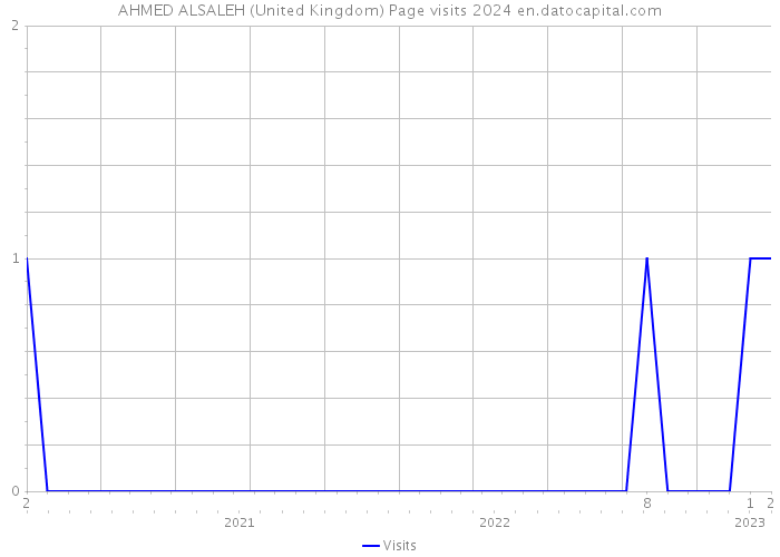 AHMED ALSALEH (United Kingdom) Page visits 2024 