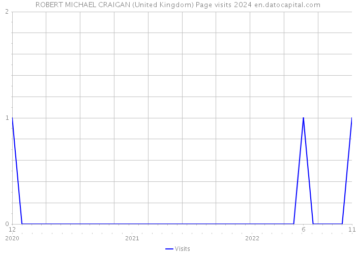 ROBERT MICHAEL CRAIGAN (United Kingdom) Page visits 2024 