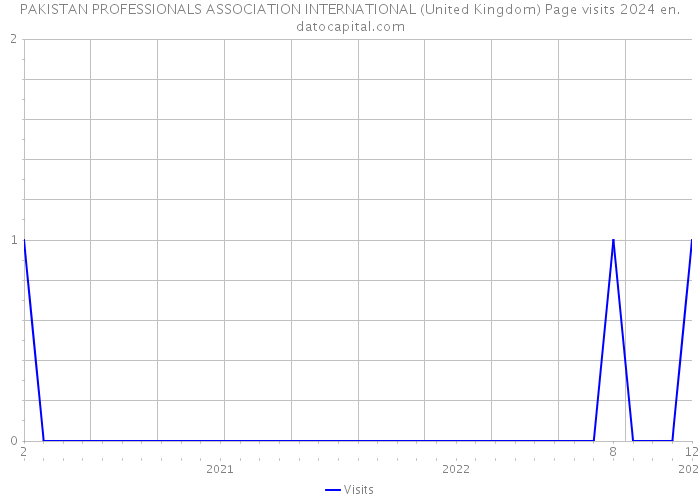 PAKISTAN PROFESSIONALS ASSOCIATION INTERNATIONAL (United Kingdom) Page visits 2024 
