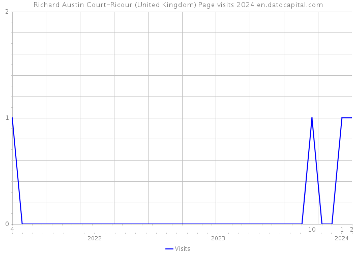 Richard Austin Court-Ricour (United Kingdom) Page visits 2024 