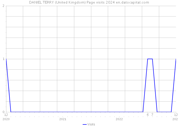 DANIEL TERRY (United Kingdom) Page visits 2024 