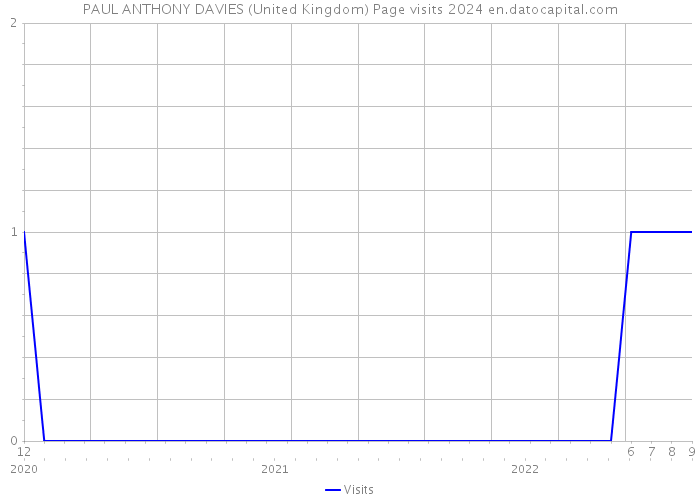 PAUL ANTHONY DAVIES (United Kingdom) Page visits 2024 