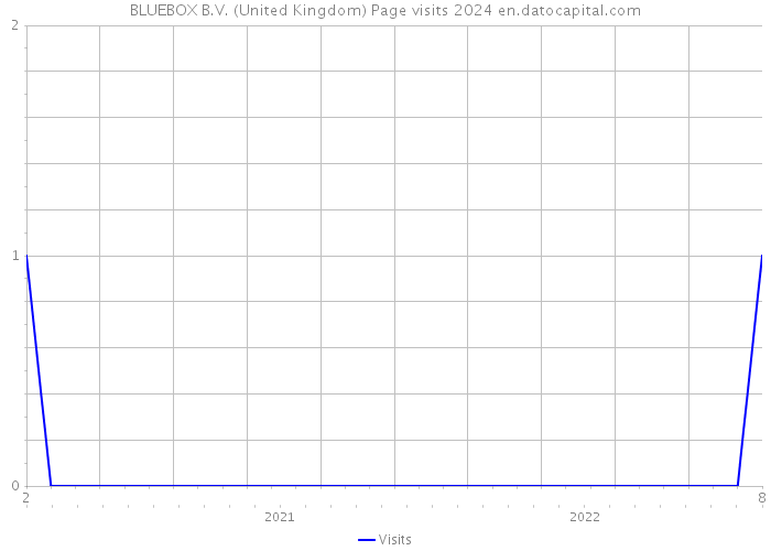 BLUEBOX B.V. (United Kingdom) Page visits 2024 