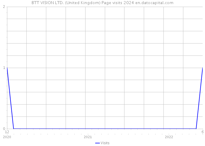 BTT VISION LTD. (United Kingdom) Page visits 2024 