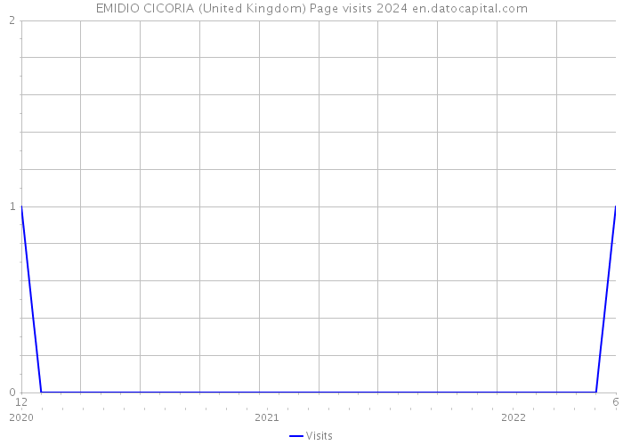 EMIDIO CICORIA (United Kingdom) Page visits 2024 