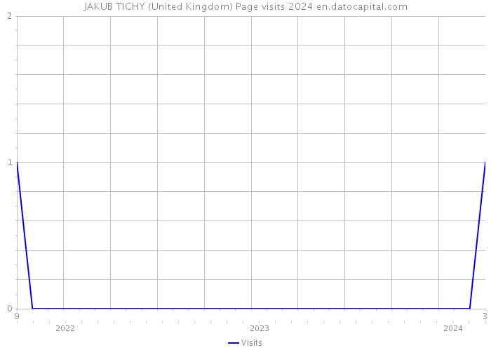 JAKUB TICHY (United Kingdom) Page visits 2024 
