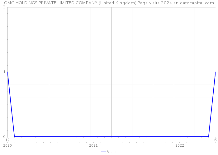 OMG HOLDINGS PRIVATE LIMITED COMPANY (United Kingdom) Page visits 2024 
