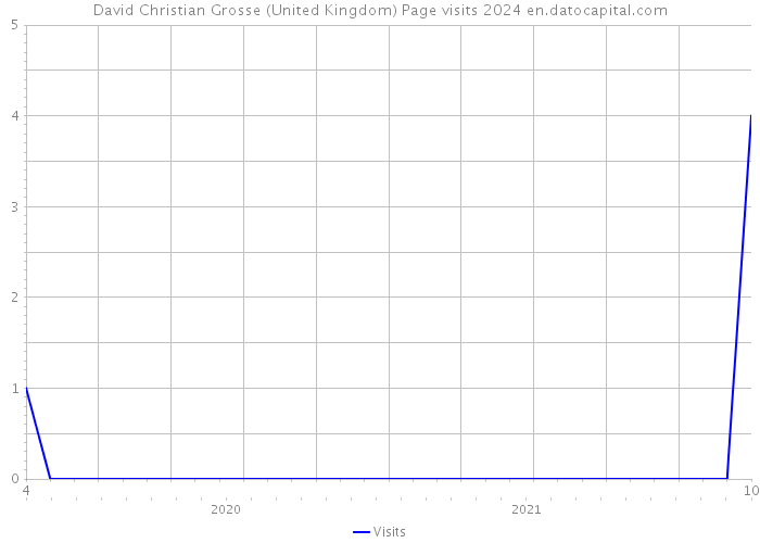 David Christian Grosse (United Kingdom) Page visits 2024 