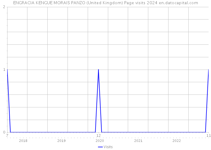 ENGRACIA KENGUE MORAIS PANZO (United Kingdom) Page visits 2024 