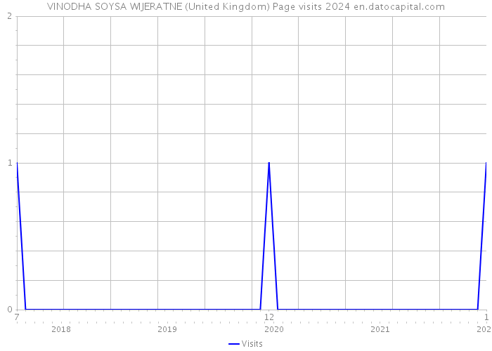 VINODHA SOYSA WIJERATNE (United Kingdom) Page visits 2024 