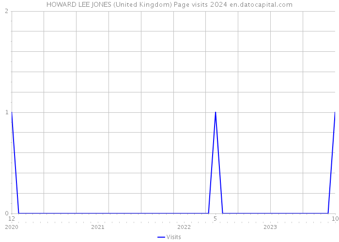 HOWARD LEE JONES (United Kingdom) Page visits 2024 