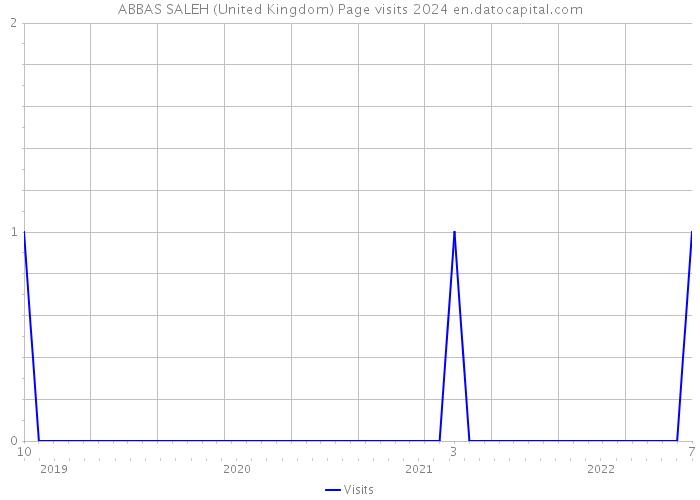 ABBAS SALEH (United Kingdom) Page visits 2024 