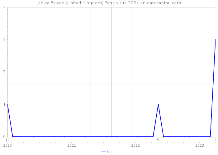 Janice Falcao (United Kingdom) Page visits 2024 