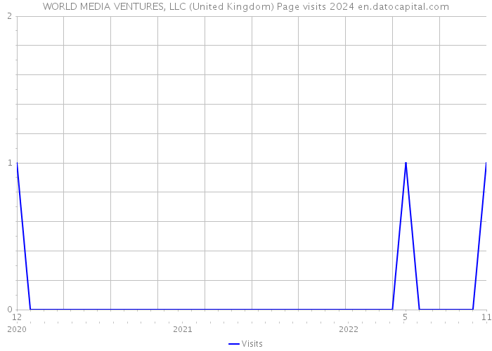 WORLD MEDIA VENTURES, LLC (United Kingdom) Page visits 2024 