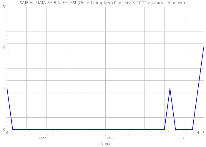 SAIF HUMAID SAIF ALFALASI (United Kingdom) Page visits 2024 