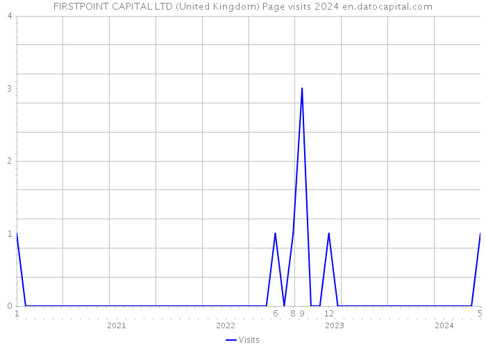 FIRSTPOINT CAPITAL LTD (United Kingdom) Page visits 2024 