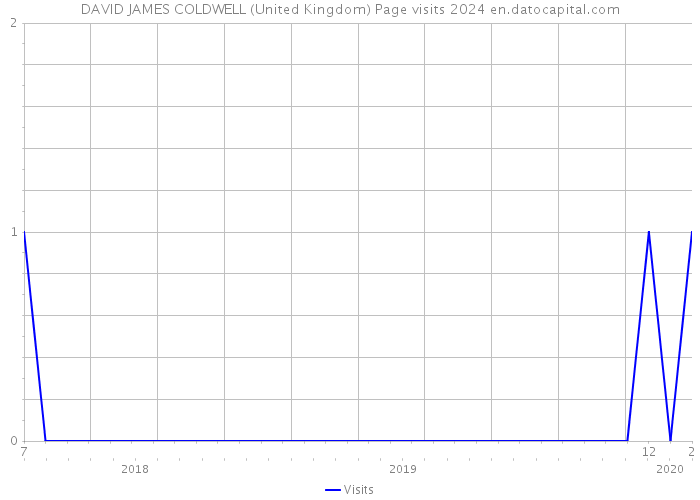DAVID JAMES COLDWELL (United Kingdom) Page visits 2024 