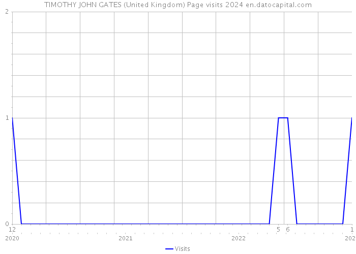 TIMOTHY JOHN GATES (United Kingdom) Page visits 2024 