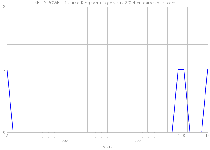 KELLY POWELL (United Kingdom) Page visits 2024 