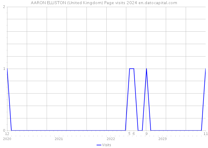 AARON ELLISTON (United Kingdom) Page visits 2024 