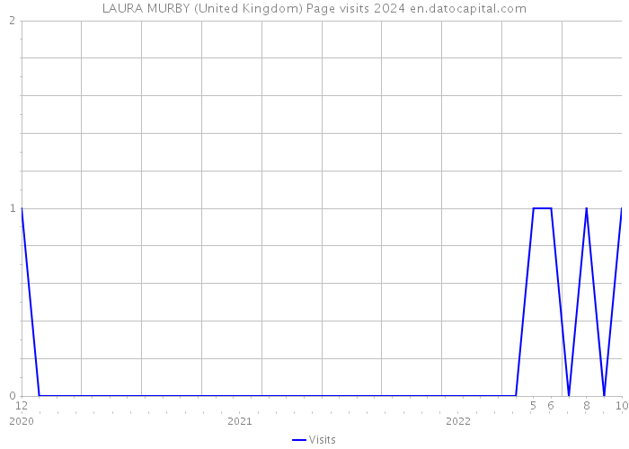 LAURA MURBY (United Kingdom) Page visits 2024 