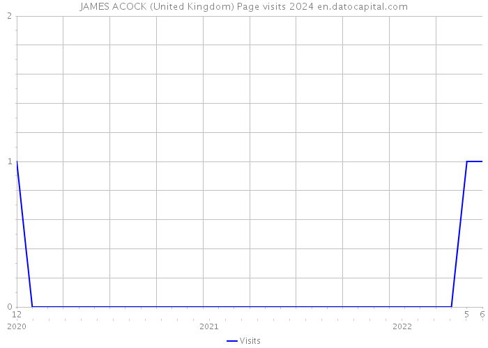 JAMES ACOCK (United Kingdom) Page visits 2024 