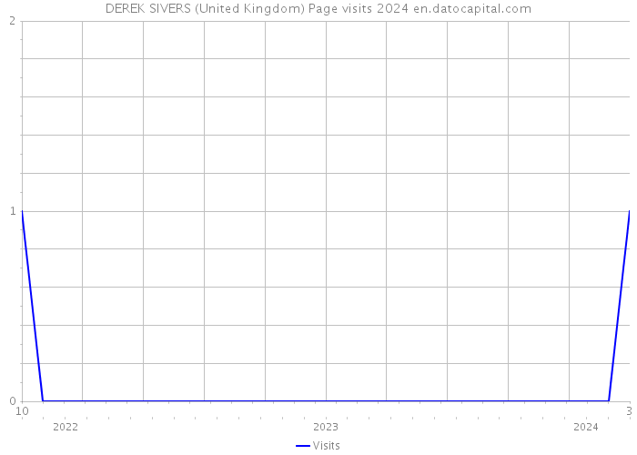 DEREK SIVERS (United Kingdom) Page visits 2024 