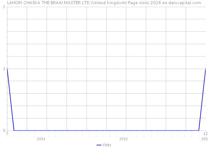LAHORI CHASKA THE BRAAI MASTER LTD (United Kingdom) Page visits 2024 